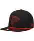 Men's Black Atlanta Falcons Captain Snapback Hat