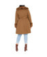 ფოტო #3 პროდუქტის Plus Size Make Me Blush Coat