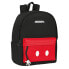 Рюкзак для ноутбука Mickey Mouse Clubhouse mickey mouse Красный Чёрный (31 x 40 x 16 cm)