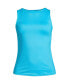 Фото #2 товара Plus Size Chlorine Resistant High Neck UPF 50 Sun Protection Modest Tankini Swimsuit Top