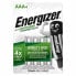 Фото #1 товара Аккумуляторные батарейки Energizer AAA-HR03 AAA HR03
