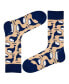 ფოტო #1 პროდუქტის Men's Whale Novelty Colorful Unisex Crew Socks with Seamless Toe Design, Pack of 1