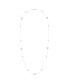 ფოტო #2 პროდუქტის Avani Raindrop Design Layered Sterling Silver Diamond Women Necklace