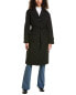 Ellen Tracy Diamond Quilted Trench Coat Women's