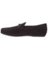 Фото #2 товара Tod’S City Gommino Suede Driving Shoe Men's Black 5