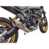 GPR EXHAUST SYSTEMS Powercone Evo Ducati ScramblER 800 Nightshift/Urban Motard 21-22 Ref:E5.D.137.1.CAT.PCEV Homologated Stainless Steel Cone Muffler