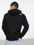 The North Face Fine logo fleece hoodie in black