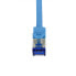 Фото #8 товара LogiLink C6A026S - 0.5 m - Cat6a - S/FTP (S-STP) - RJ-45 - RJ-45