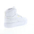 Фото #16 товара Puma Karmen Rebelle Mid 38721301 Womens White Lifestyle Sneakers Shoes