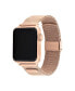 Фото #2 товара Ремешок для часов Coach rose Gold-Tone Mesh 38/40/41 мм Apple Watch Band