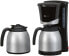 Clatronic KA 3328 - Drip coffee maker - Coffee beans - 870 W - Black - Stainless steel