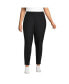 Фото #1 товара Plus Size Active High Rise Soft Performance Refined Tapered Ankle Pants