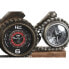 Фото #3 товара Настольные часы Home ESPRIT Коричневый Серебристый Металл Vintage 27 x 10,5 x 18 cm (2 штук)