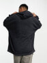 Фото #2 товара ASOS DESIGN extreme oversized hoodie in washed black with distressing