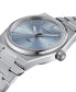 ფოტო #3 პროდუქტის Unisex PRX Silver-Tone Stainless Steel Bracelet Watch 35mm