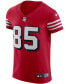 Фото #3 товара Men's George Kittle Scarlet San Francisco 49ers Alternate Vapor Elite Jersey