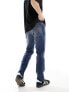 Фото #9 товара ASOS DESIGN stretch slim jeans in dark wash blue