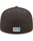 ფოტო #5 პროდუქტის Men's Graphite Reyes de Plata de Las Vegas Copa De La Diversion 59FIFTY Fitted Hat