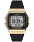 Фото #1 товара Unisex Activity Tracker Digital Black Silicone Strap 40mm Octagonal Watch