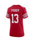 Фото #2 товара Women's Brock Purdy Scarlet San Francisco 49ers Super Bowl LVIII Game Jersey