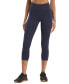 ფოტო #1 პროდუქტის Women's Lux High-Rise Pull-On 3/4 Leggings