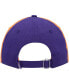Фото #4 товара Men's White, Purple Phoenix Suns Back Half 9TWENTY Adjustable Hat