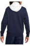 Фото #2 товара Sportswear Swoosh Air Pullover Hoody Fleece Erkek Beyaz Sweatshirt