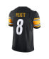 Фото #4 товара Men's Kenny Pickett Black Pittsburgh Steelers Vapor F.U.S.E. Limited Jersey