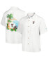 Фото #1 товара Men's White Texas Tech Red Raiders Castaway Game Camp Button-Up Shirt