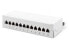 Фото #2 товара DIGITUS Desktop CAT 6A, Class EA patch panel, shielded, grey