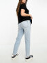Фото #2 товара Cotton:On Maternity strechy straight jeans in blue