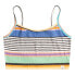 ფოტო #1 პროდუქტის ROXY Best Time Of Day Top Stripe sleeveless T-shirt