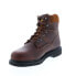 Фото #6 товара Wolverine Tremor DuraShocks 6" W04326 Mens Brown Wide Leather Work Boots