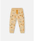 ფოტო #1 პროდუქტის Baby Boy French Terry Sweatpants Beige Printed Jungle Animal - Infant