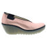 Фото #2 товара Fly London Yoza YOZA438FLY-005 Womens Pink Leather Wedges Heels Shoes 39