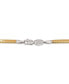 ფოტო #7 პროდუქტის 17" Reversible Omega 14k Gold over Sterling Silver and Sterling Silver Necklace