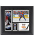 Фото #1 товара Darnell Nurse Edmonton Oilers Framed 15" x 17" Player Collage with a Piece of Game-Used Puck