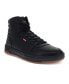 Фото #1 товара Men's Drive High Top Faux-Leather Lace-Up Sneakers