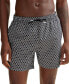 ფოტო #1 პროდუქტის Men's Micro-Print Quick-Drying Swim Shorts