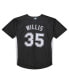 Mitchell Ness Men's Dontrelle Willis Black Florida Marlins Cooperstown Collection 2007 Batting Practice Jersey