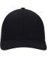 Men's Black Logo Corp Staple Trucker Snapback Hat