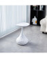 Фото #8 товара White Metal Side Table, Small Sofa Table, Small Iron Table, Nightstand For Living Room