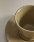 Фото #5 товара Glazed stoneware espresso cup and saucer