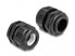 Delock 60473 - Black - Polyamide - 2 pc(s) - M25 - 1.1 cm - 3.66 cm