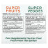 Super Fruits & Veggies , 2 Pack, 180 Capsules Each