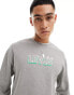 Levi's sweatshirt with headline logo in grey