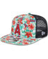 ფოტო #1 პროდუქტის Men's Los Angeles Angels Tropic Floral Golfer Snapback Hat