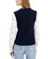 Фото #1 товара Women's Layered-Look Sweater Vest