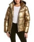 Фото #1 товара Skea Jocel Ultra Puffer Down Jacket Women's Metallic 6