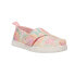 TOMS Alpargata TieDye Slip On Toddler Girls Pink Flats Casual 10017765T